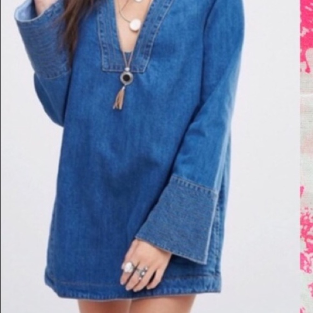 Free People Denim Dress
